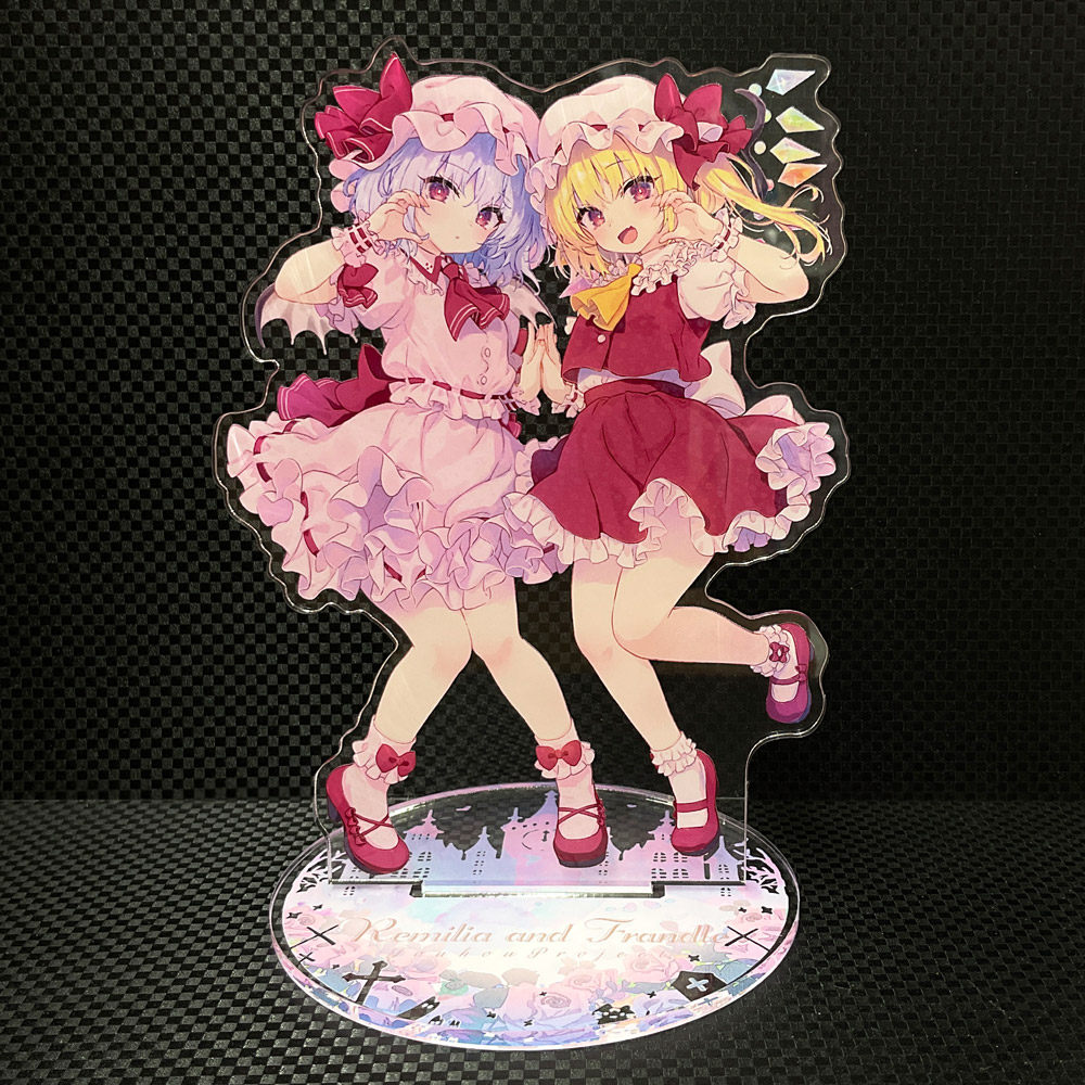 東方 フラン レミリア アクリルクロック アクリルスタンド