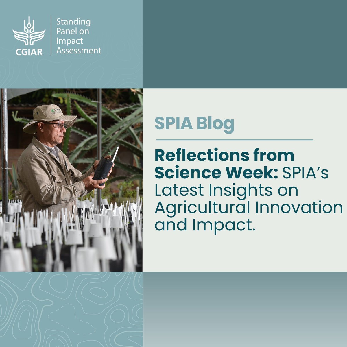 CGIAR SPIA (@cgiarspia) on Twitter photo Missed out on the SPIA session during #CGIARScienceWeek? Here's an essential highlight on the importance of utilizing robust methodologies for reliable evidence 🔍
📚 Stay informed here👉 bit.ly/3YBDcL7
#AgriculturalInnovation #ReliableEvidence
<a href="/CGIAR/">CGIAR</a> <a href="/IAES_CGIAR/">CGIAR Independent Advisory and Evaluation Service</a> Missed out on the SPIA session during #CGIARScienceWeek? Here's an essential highlight on the importance of utilizing robust methodologies for reliable evidence 🔍
📚 Stay informed here👉 bit.ly/3YBDcL7
#AgriculturalInnovation #ReliableEvidence
<a href="/CGIAR/">CGIAR</a> <a href="/IAES_CGIAR/">CGIAR Independent Advisory and Evaluation Service</a>