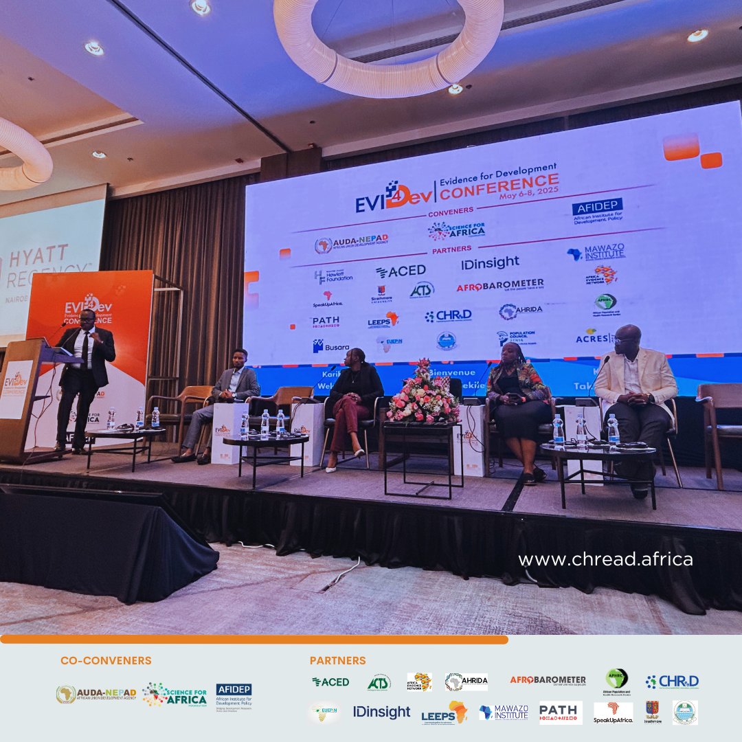 CHReaDKenya's tweet image. “Our data is our voice.”

At #Evi4DevConference, #CHReaD &amp;amp; #AHRIDA showcased how African advocates turn evidence into impact—driving policy change and holding governments accountable.

📲 Read more on our website: shorturl.at/o8hqM

#DataToAction