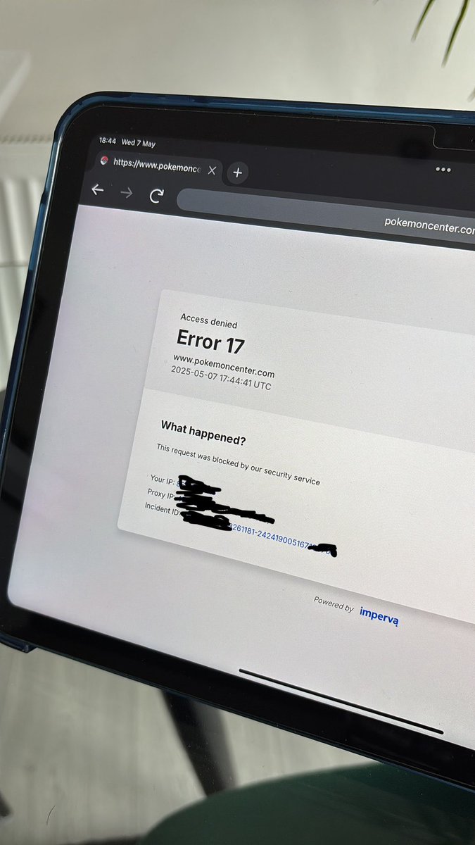 What a shit show that was <a href="/Pokemon/">Pokémon</a>. Got through to approve the transaction on my banking app 3 times, and every time i received an Error ! 🖕🏼