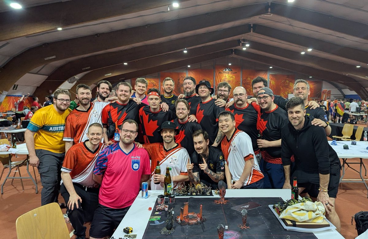 What an amazing ending to AoS Worlds 2025 playing against our good friends - Denmark ❤️

We finished 10th overall, and tied for Best Sports, which is something we are very proud of.

Onwards and upwards. We'll see you all next year - Beavers Up!!

🦫🍁❤️