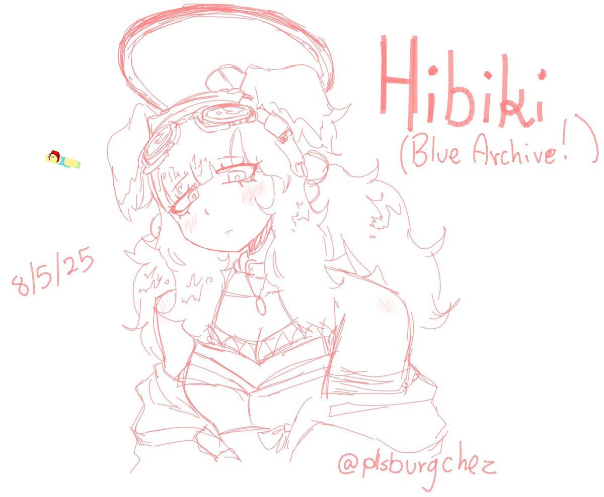 plsburgchez's tweet image. My grill hibik!!!!

#fanart #ブルアカ #freedraw #robloxart #digitalart #youngartist #smallartist