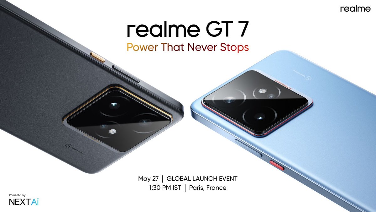 realme GT 7 Series Launching In India on 27th May !