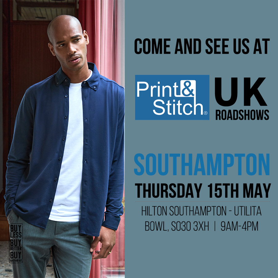 Kustom Kit (@kustom_kit) on Twitter photo Our next stop is Southampton! Join us on May 15th at the <a href="/printstitchshow/">Print & Stitch</a> where our amazing team will showcase the latest market-leading products! Donât miss outâregister for FREE today and come say hi!
printandstitch.org/show/southamptâŠ
#PrintAndStitchRoadshow #SouthamptonEvents Our next stop is Southampton! Join us on May 15th at the <a href="/printstitchshow/">Print & Stitch</a> where our amazing team will showcase the latest market-leading products! Donât miss outâregister for FREE today and come say hi!
printandstitch.org/show/southamptâŠ
#PrintAndStitchRoadshow #SouthamptonEvents