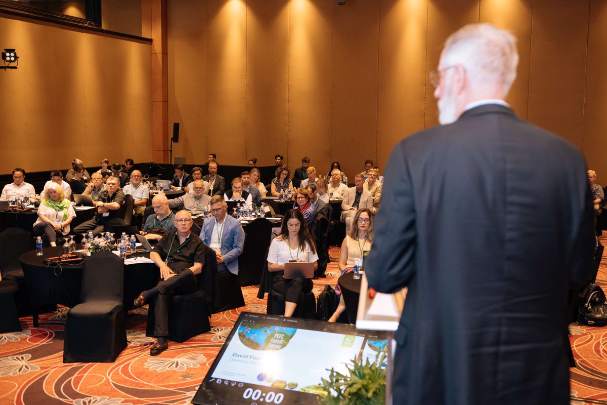 PEFC's tweet photo. Yesterday’s General Assembly featured productive discussions on our progress &amp; future impact. The PEFC Alliance endorsed the national forest certification systems &amp; standard for Türkiye, Lithuania &amp; Croatia. Thank you to our members for the votes &amp; contributions! #PEFCForestForum https://t.co/fycBzuW4T4