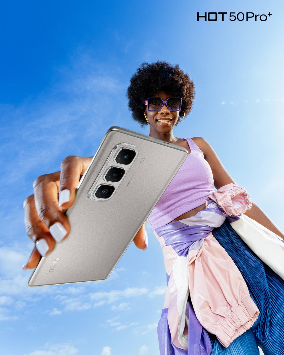 Simu ya mkononi imekuwa sehemu kubwa sana ya maisha yetu ya kila siku, Lakini #HOT50ProPlus inakupa zaidi ya kuwa simu, Ni muunganiko wa teknolojia na urembo mkononi mwako.

Ikiwa na 6.88mm SlimEdge AMOLED Display yenye 120Hz refresh rate.

#infinixtanzania #infinixhot50series