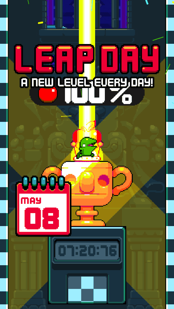 leapdayday's tweet photo. Just beat 08/05/2025 in Nitrome's #Leapday! https://t.co/WhiUW7nvlZ
