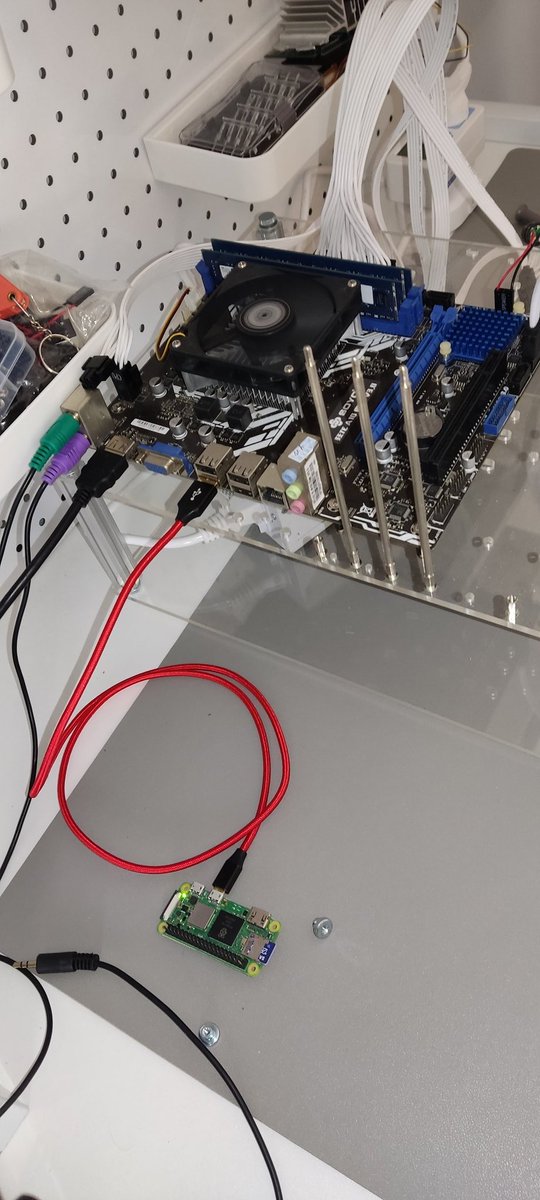 $15 Pi Zero W 2 based USB Optical Drive Emulator installing Windows 10 from ISO github.com/danifunker/usb…