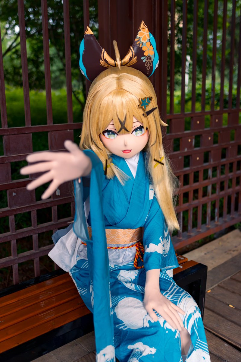 我们一起到处走走吧？
📷：<a href="/FengZhi_LQ/">风止灬群花落</a> 
#kigurumi #GenshinImpact #原神 #绮良良 #Kirara #綺良々