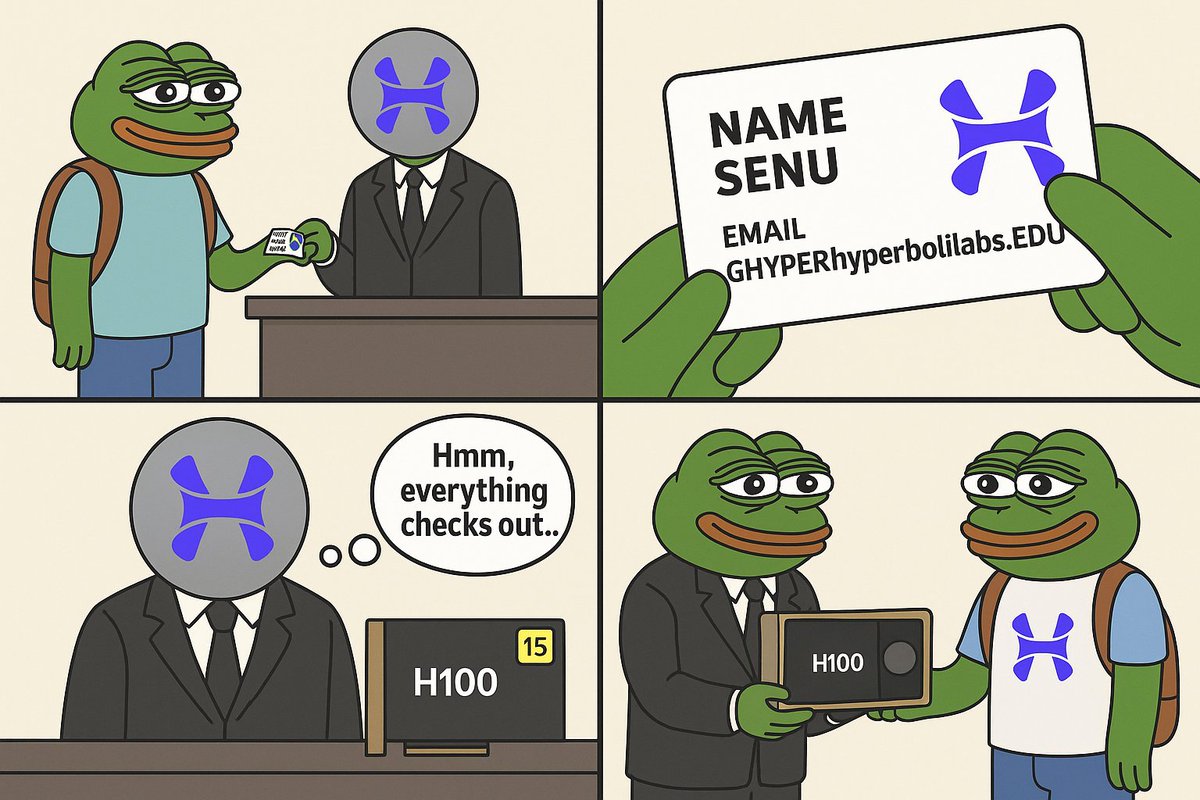 SENU (@awortuu) on Twitter photo Shoutout to <a href="/hyperbolic_labs/">Hyperbolic</a> for making serious moves in democratizing Al compute!
They're now giving $15 in free credits to students with a .edu email - love to see support for builders in school
Plus, the referral program is live - get $5 for every friend you bring in
Big Shoutout to <a href="/hyperbolic_labs/">Hyperbolic</a> for making serious moves in democratizing Al compute!
They're now giving $15 in free credits to students with a .edu email - love to see support for builders in school
Plus, the referral program is live - get $5 for every friend you bring in
Big