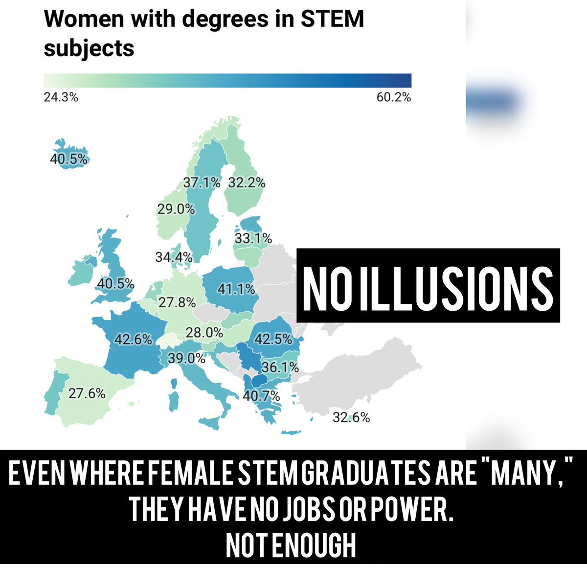 Italy and Albania are among Europe's champions in terms of percentages of women graduates in subjects. What's next? 
Then in both countries, choosing a scientific career becomes a complex path because of stereotypes that do not seem to be weakening
balcanicaucaso.org/eng/Areas/Alba…