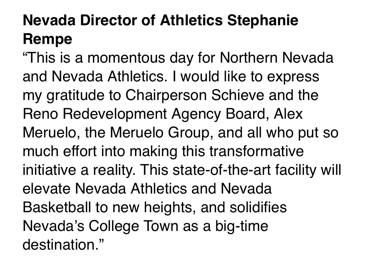 NevadaSportsNet's tweet photo. Nevada AD Stephanie Rempe and men’s basketball coach Steve Alford on today’s GSR Arena vote. https://t.co/nQX8nC2hKL