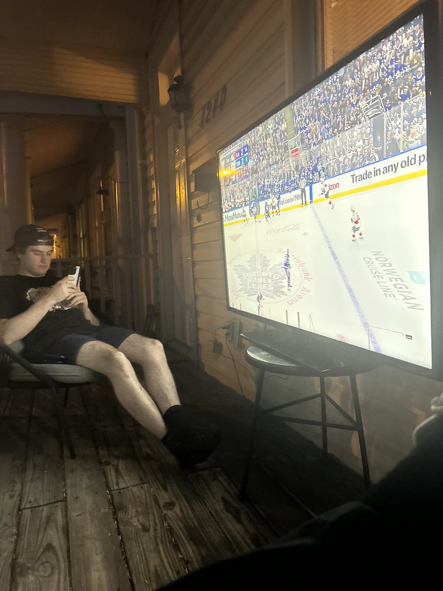 Put yo tv outside