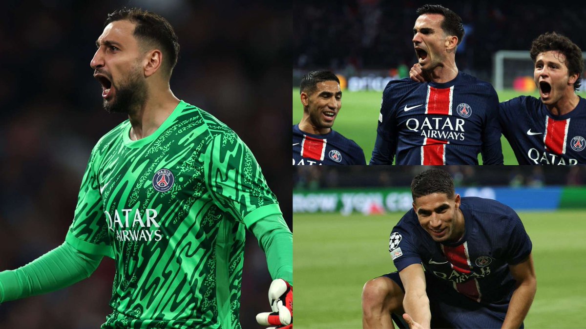 olivia87141's tweet photo. PSG player ratings vs Arsenal: Gigi Donnarumma is (almost) unbeatable! Goalkeeper's stunning stops prove vital as Fabian Ruiz and Achraf Hakimi strikes secure deserved spot in Champions League final
https://t.co/pDrvZcEUGk

#PSG #Arsenal #Soccer #Football #PSGPlayers #Arsenal https://t.co/UKNBBkln0p