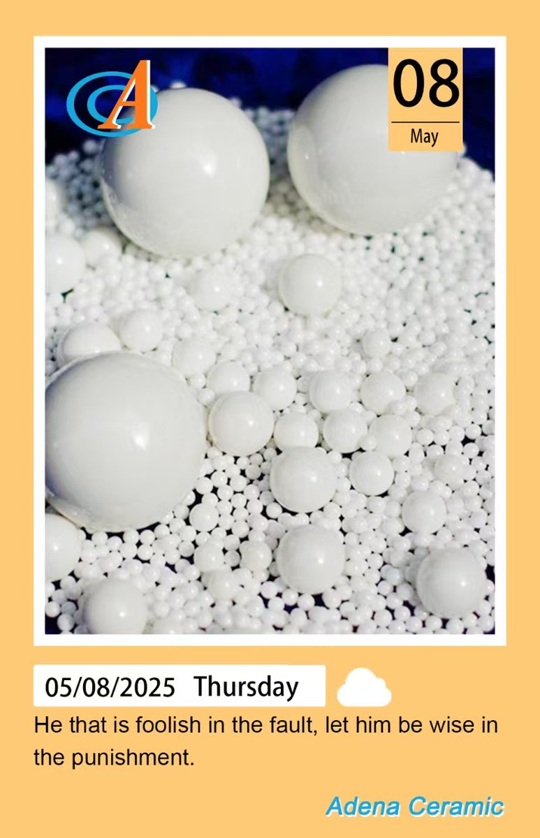 Amber0456653312's tweet image. Premium Ceramic Grinding Balls
✓ High-density alumina/zirconia
✓ Superior wear &amp;amp; corrosion resistance
✓ Precision-sized for consistent milling
Ideal for: Minerals | Paints | Battery Materials
#CeramicMedia #GrindingSolutions #MiningTech