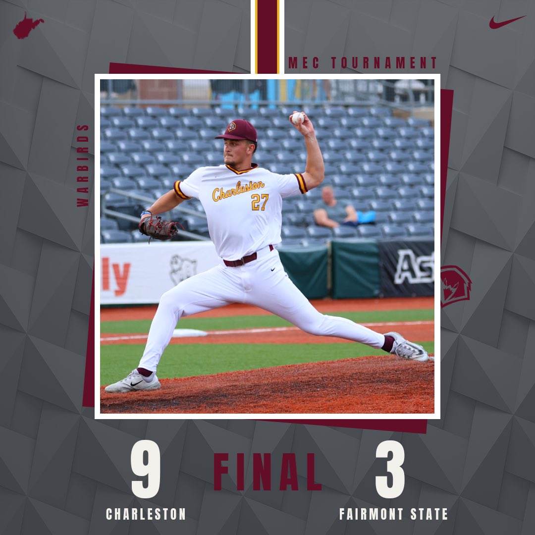 ⚾️Golden Eagles defeat the Fighting Falcons in their opening game of the MEC tournament🫡

#WingsUp