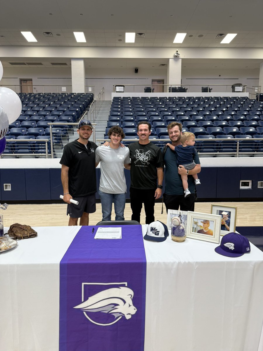 Baseball_WGHS's tweet photo. Congrats to 3 more Senior Wildcats who signed to continue their academic and baseball careers next year!  We are so proud of you boys!

Ryan Kuhn (@Ryan_Kuhn10 ) Blinn College

Carter Harrison (@CarterH59819 ) Nelson University

Garrett Schneider (@2025garrett1) Brookhaven College) 

#WeOverMe 
#ProsperProud