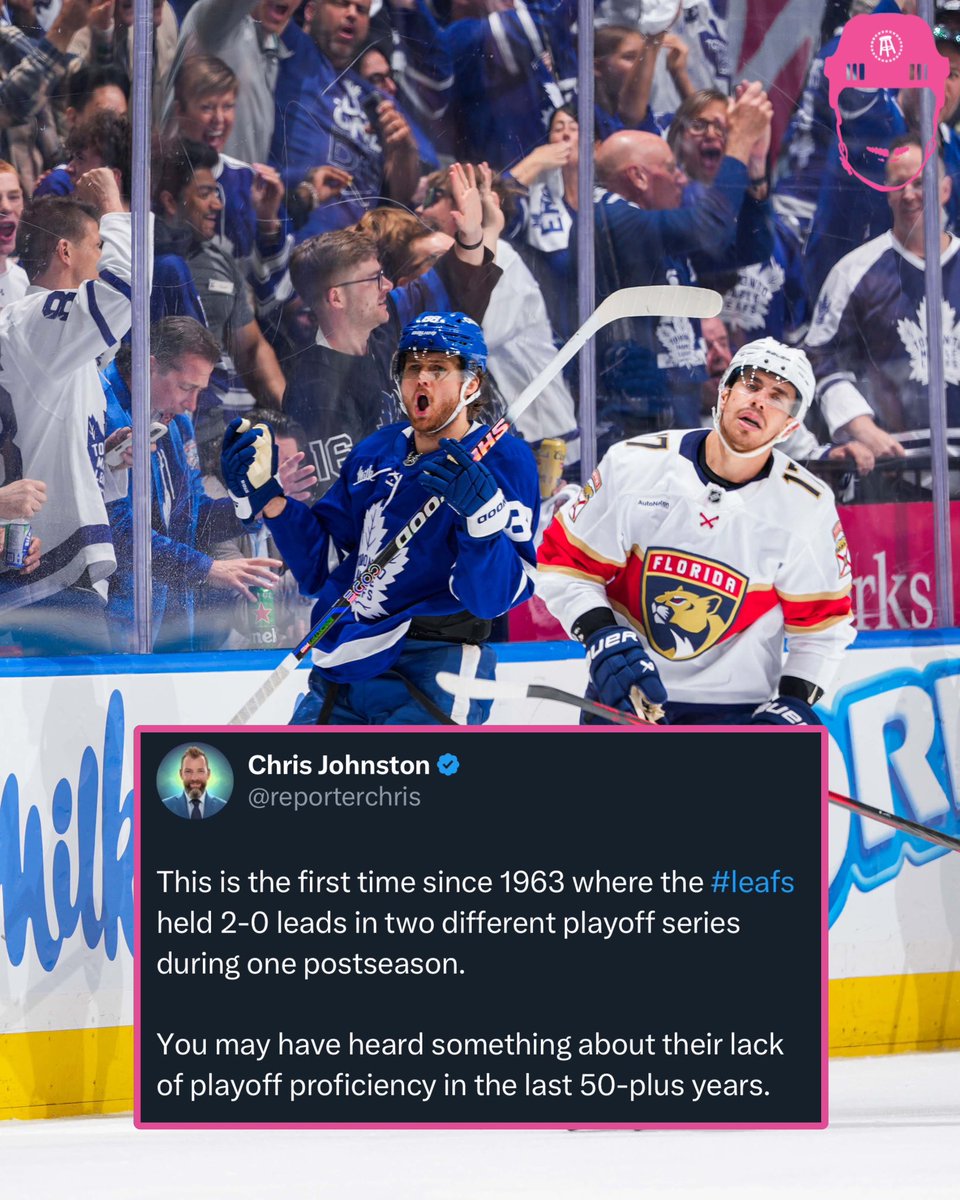 LEAFS TAKE A 2-0 SERIES LEAD ON THE DEFENDING CUP CHAMPS.