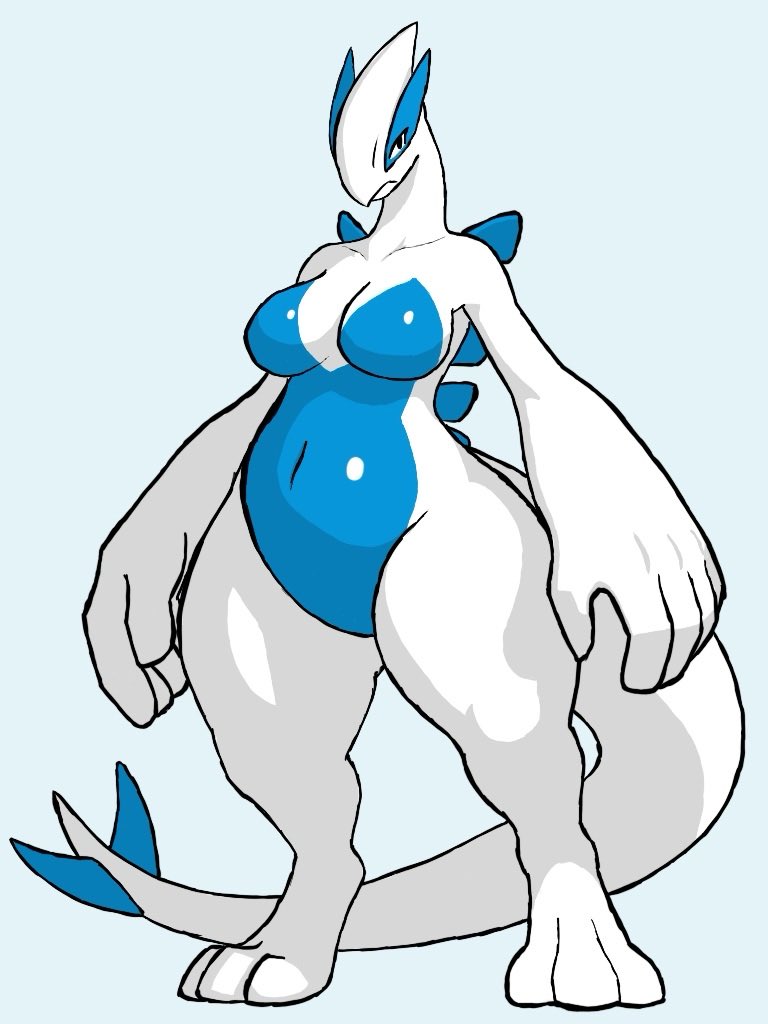 baloromega's tweet photo. Though Gardevoir is the unquestionable namesake of this account, I think it’s important that Lugia gets some love, too. Take a look at this loser! https://t.co/X7B3ZzVILh