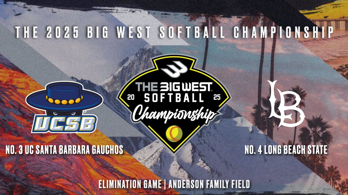 The Big West (@bigwestsports) on Twitter photo πππ πͺππ¦π§ π¦π’ππ§ππππ ππππ π£ππ’π‘π¦πππ£ π₯π
Win and Advance. No. 3 <a href="/UCSBSoftball/">UC Santa Barbara Softball</a> takes on the No. 4 <a href="/LBSUSoftball/">LBSU Softball</a> in Game 3 of the Big West Softball Championship.
β°: 7:15 PM PT
πΊ: <a href="/ESPNPlus/">ESPN+</a>
#π’π»πΉππ§π΅π²ππΌπΉπ± x #NCAASoftball πππ πͺππ¦π§ π¦π’ππ§ππππ ππππ π£ππ’π‘π¦πππ£ π₯π
Win and Advance. No. 3 <a href="/UCSBSoftball/">UC Santa Barbara Softball</a> takes on the No. 4 <a href="/LBSUSoftball/">LBSU Softball</a> in Game 3 of the Big West Softball Championship.
β°: 7:15 PM PT
πΊ: <a href="/ESPNPlus/">ESPN+</a>
#π’π»πΉππ§π΅π²ππΌπΉπ± x #NCAASoftball
