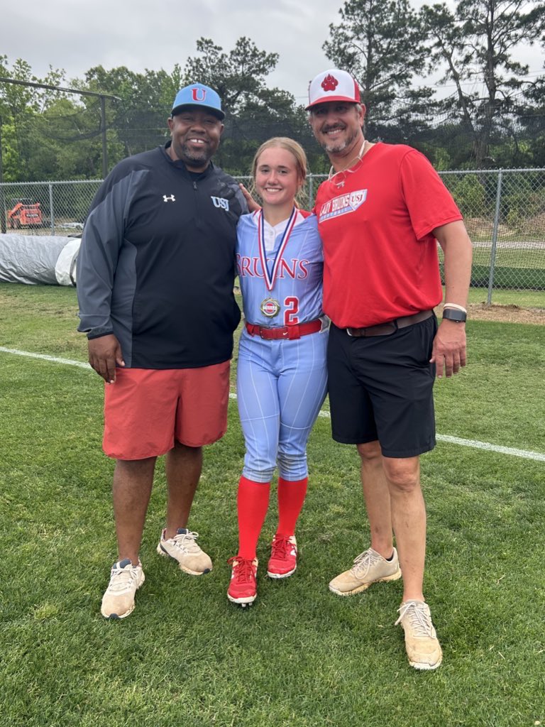 Laura Kate Prater-2026 C/INF/UTL (@lauraprater07) on Twitter photo Region Champs!!! Batted 6-10 with 9 RBIs over these last three region games and was named all-district and region tournament MVP! So proud of what we’ve accomplished! <a href="/softball_usj/">USJ SOFTBALL 🥎</a> <a href="/USJAthletics/">USJ Bruins Athletics</a> <a href="/DeltaStateSB/">Lady Statesmen Softball</a> Region Champs!!! Batted 6-10 with 9 RBIs over these last three region games and was named all-district and region tournament MVP! So proud of what we’ve accomplished! <a href="/softball_usj/">USJ SOFTBALL 🥎</a> <a href="/USJAthletics/">USJ Bruins Athletics</a> <a href="/DeltaStateSB/">Lady Statesmen Softball</a>