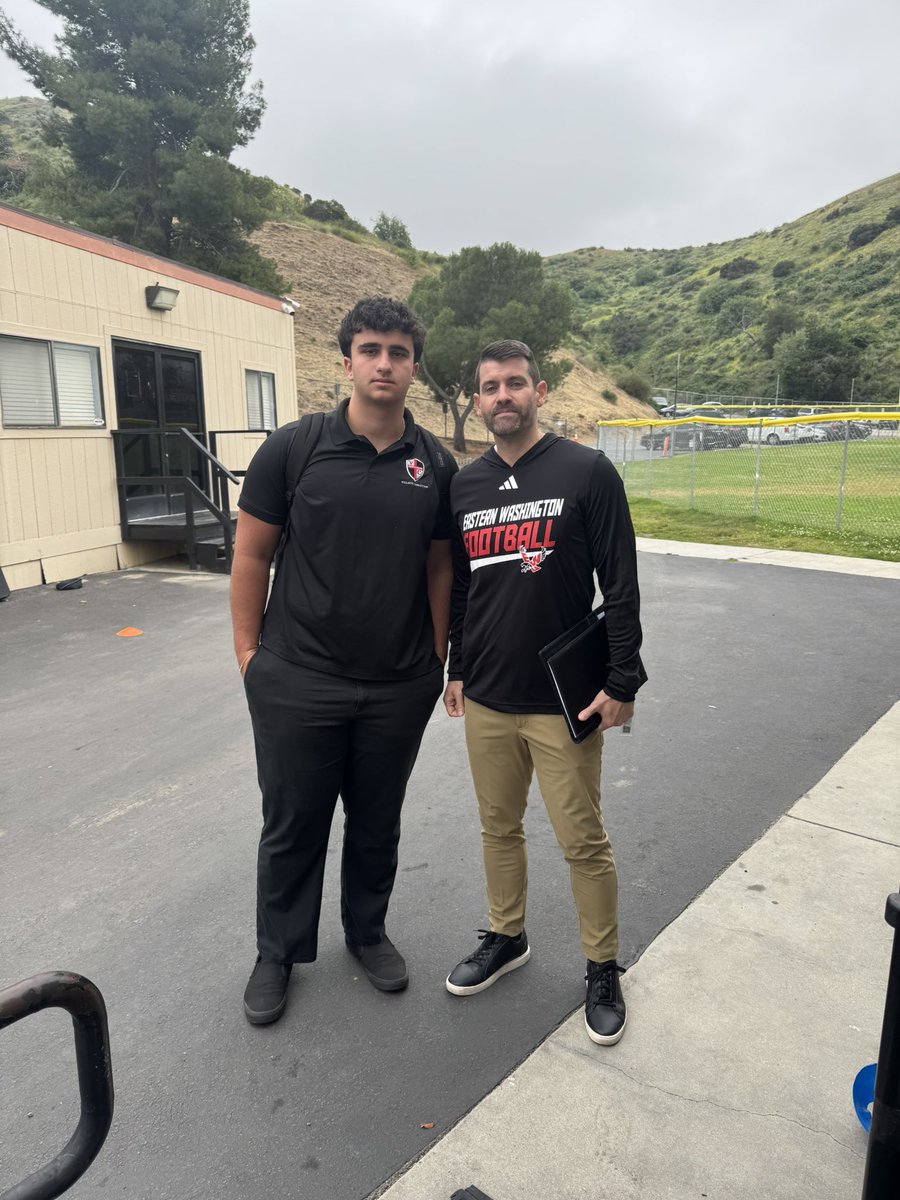 Noah Vartanian (@noahvartan3027) on Twitter photo It was awesome meeting and talking with Coach <a href="/Coach_CPadilla/">Caleb Padilla</a> from <a href="/EWUFootball/">EWU Football 🏈</a> and Coach <a href="/Bam_Amina/">BAM AMINA</a> from <a href="/unlvfootball/">UNLV Football</a>. Thank you for coming!
<a href="/2gKohl/">(2G) Kohl Adams-Hurd</a> <a href="/CoachBru1/">Richard Broussard</a> <a href="/Raadicle/">Raad</a> <a href="/coachcruz96/">Jaime Emilio Cruz</a> <a href="/Chrisaguado_/">Sifu Chris</a> It was awesome meeting and talking with Coach <a href="/Coach_CPadilla/">Caleb Padilla</a> from <a href="/EWUFootball/">EWU Football 🏈</a> and Coach <a href="/Bam_Amina/">BAM AMINA</a> from <a href="/unlvfootball/">UNLV Football</a>. Thank you for coming!
<a href="/2gKohl/">(2G) Kohl Adams-Hurd</a> <a href="/CoachBru1/">Richard Broussard</a> <a href="/Raadicle/">Raad</a> <a href="/coachcruz96/">Jaime Emilio Cruz</a> <a href="/Chrisaguado_/">Sifu Chris</a>