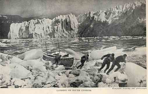 #OnThisDay in 1916, Ernest Shackleton, Frank Worsley, Tom Crean, John Vincent, Timothy McCarthy and Harry McNish reached South Georgia Island aboard the 'James Caird'.