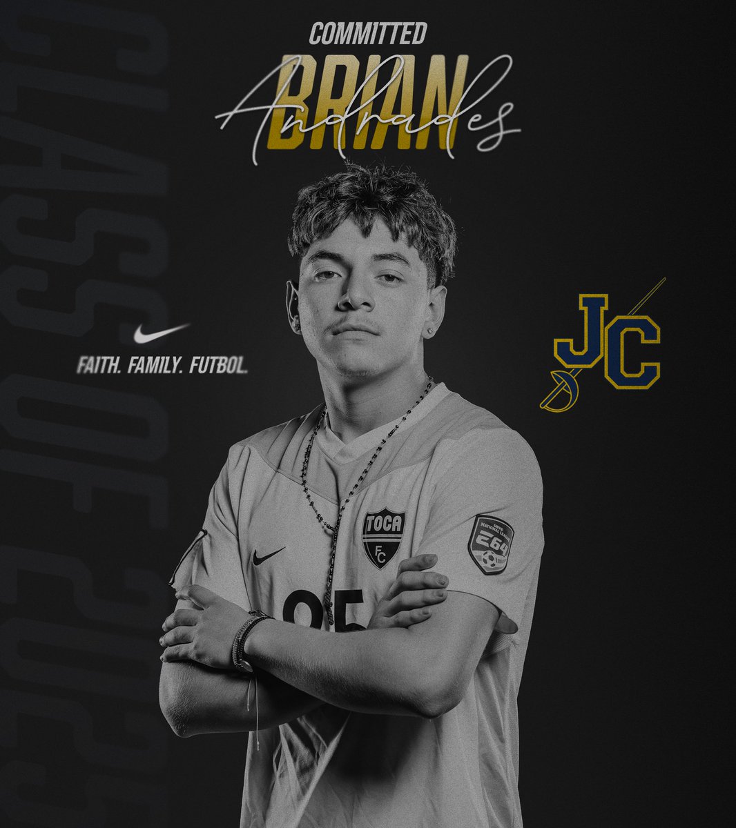 College Soccer Commitment Series
Third: Brian Andrades

The Shawnee Mission West midfielder will be joining Johnson County Community College in the fall! 

Wishing you all the best, Brian—we’re proud of you!
•••
#tocafc #faithfamilyfutbol