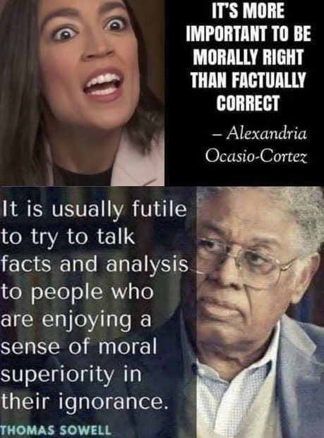 GnosisWolf's tweet image. She’s a bartender that was trained by the Democratic Party after winning a contest. A pretty woman of color…of course they couldn’t pass.

I guarantee the tips she made back then weren’t for her bartending skills, nor is her current position for her political acumen &amp;amp; intellect.