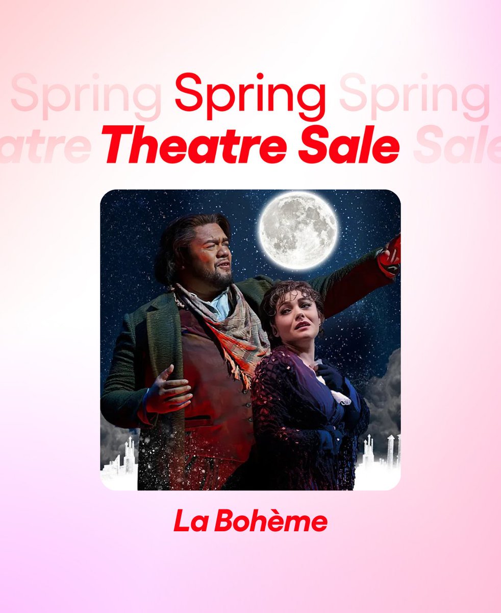 Experience an enchanting night at The Met Opera! 

For a limited time, tickets start at $57:
go.todaytix.com/SpringSale