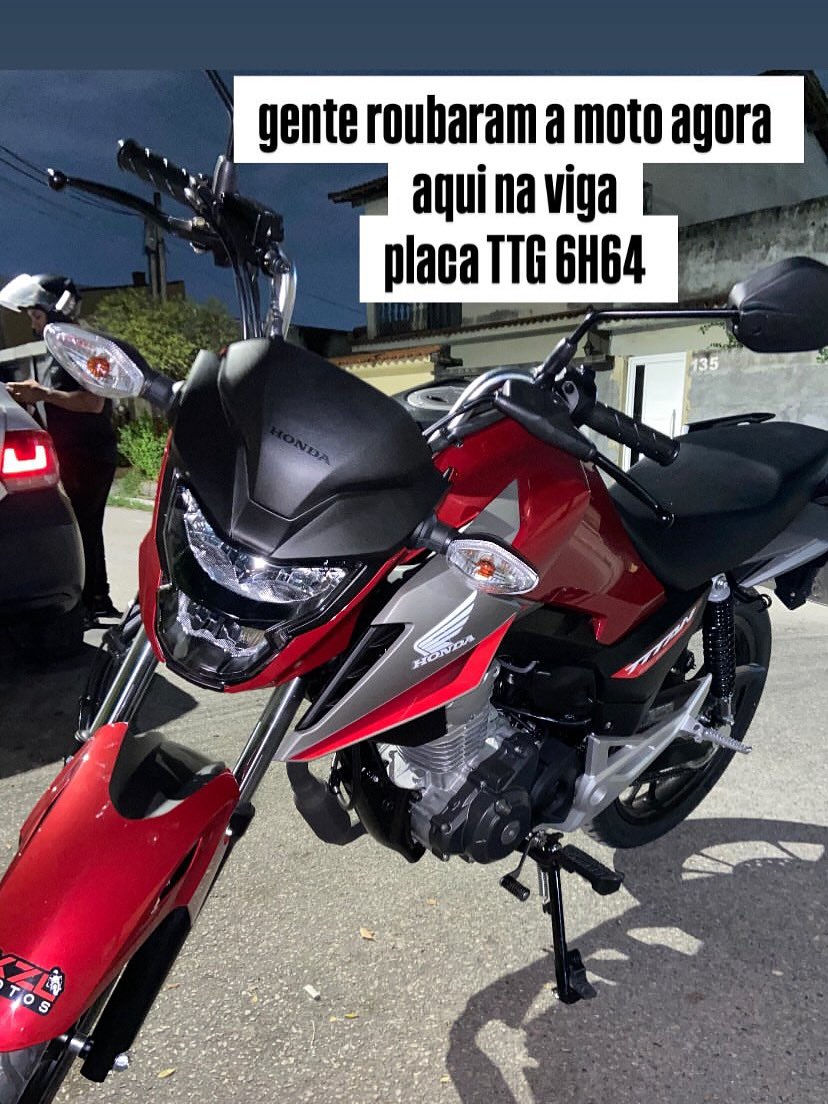 ttdalud's tweet photo. coe tropa, roubaram minha moto hoje na viga por volta de 19h, quem puder dá rt pra ajudar, pfv 😭 https://t.co/HBF095qYOk