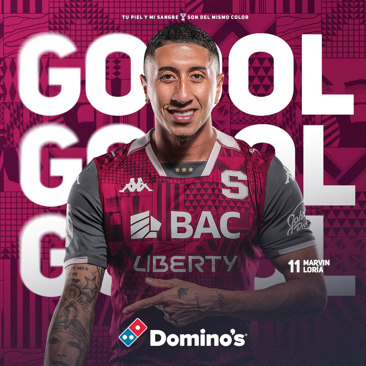 SaprissaOficial's tweet photo. ⚽️ 9' ¡GOOOOL! ¡GOOOOOL! ¡VAMOS MONSTRUO! ¡LORÍA!

👉🏻 Domino’s Costa Rica
🍕 https://t.co/1HRn8hYVsm https://t.co/KPvY0YWfmt