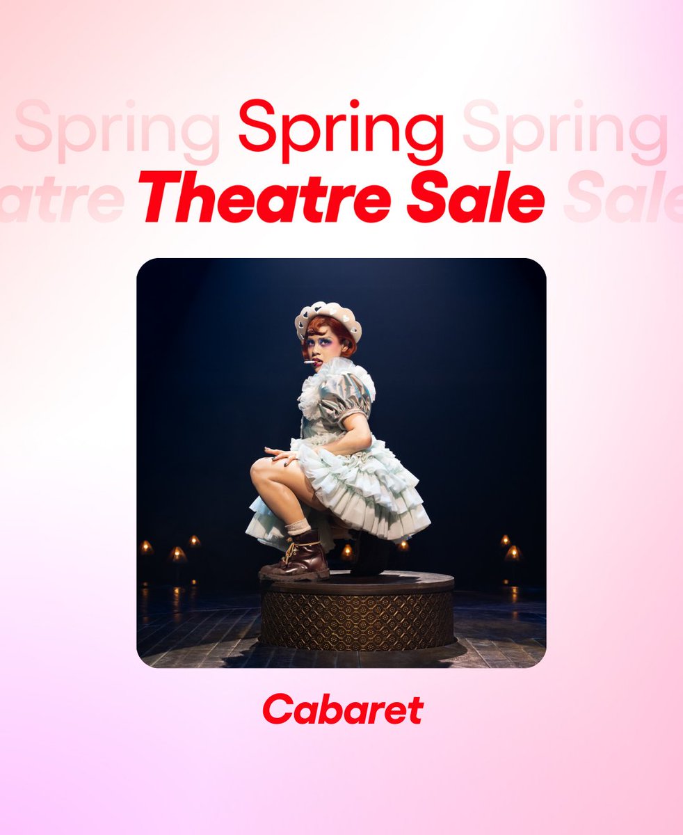 Tony nominee Eva Noblezada stars as Sally Bowles now through July 20 🌟

Tix start at $65 for a limited time:
go.todaytix.com/Cabaret