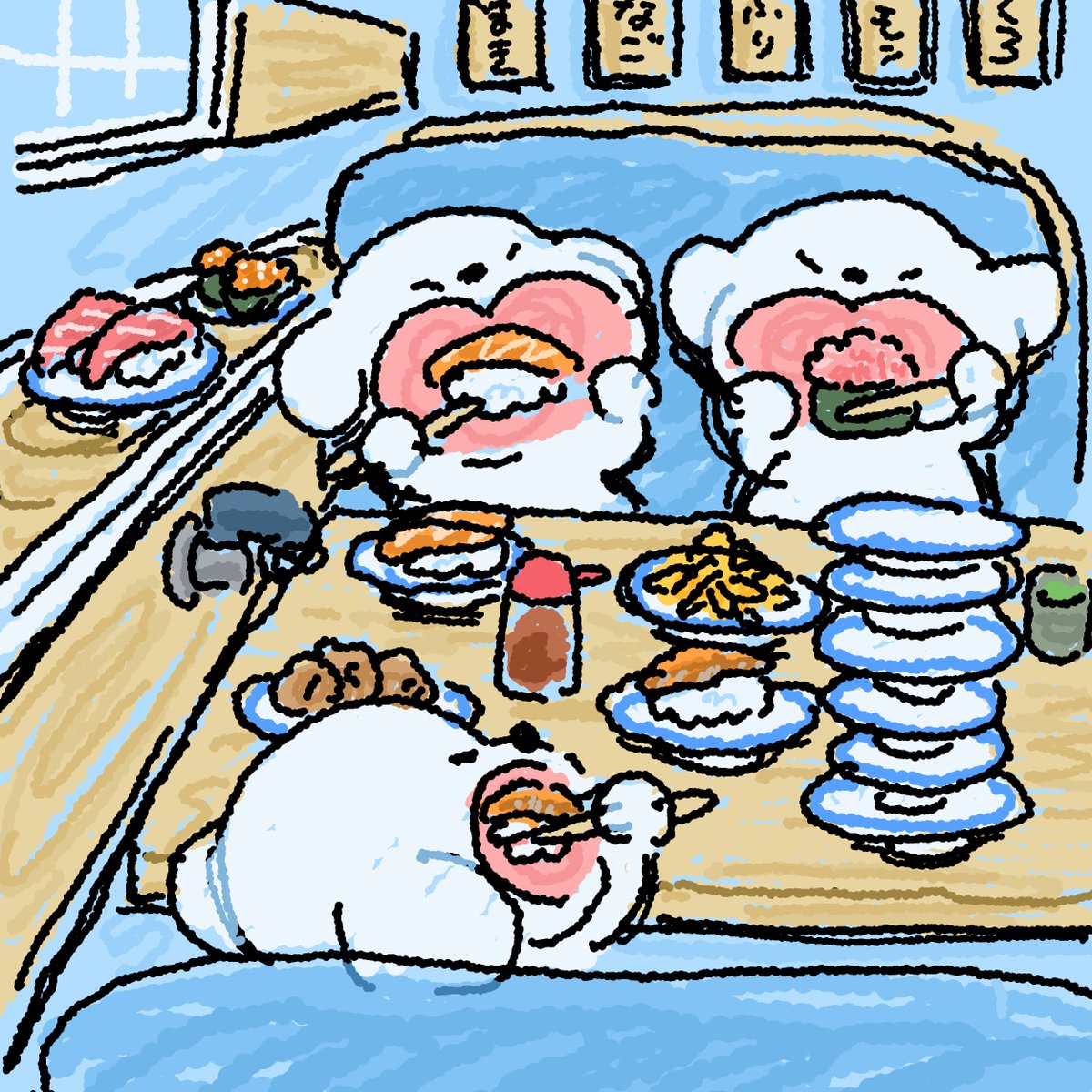 回転寿司だいすきいぬ