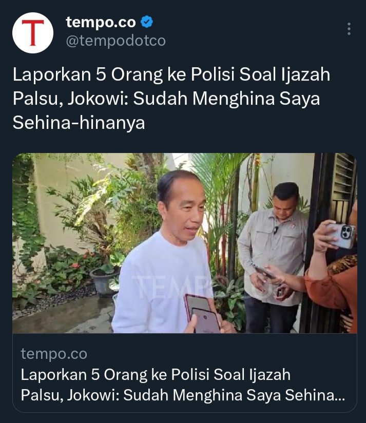 Mau berapa orang lagi yang jadi korban kebengisan mu jok? Tinggal tunjukan ijasahmu yang asli kalau ada, baru kamu bisa katakan pencemaran nama baik dan menghina, dan bisa penjarakan mereka, dasar iblis kamu jok bukan manusia