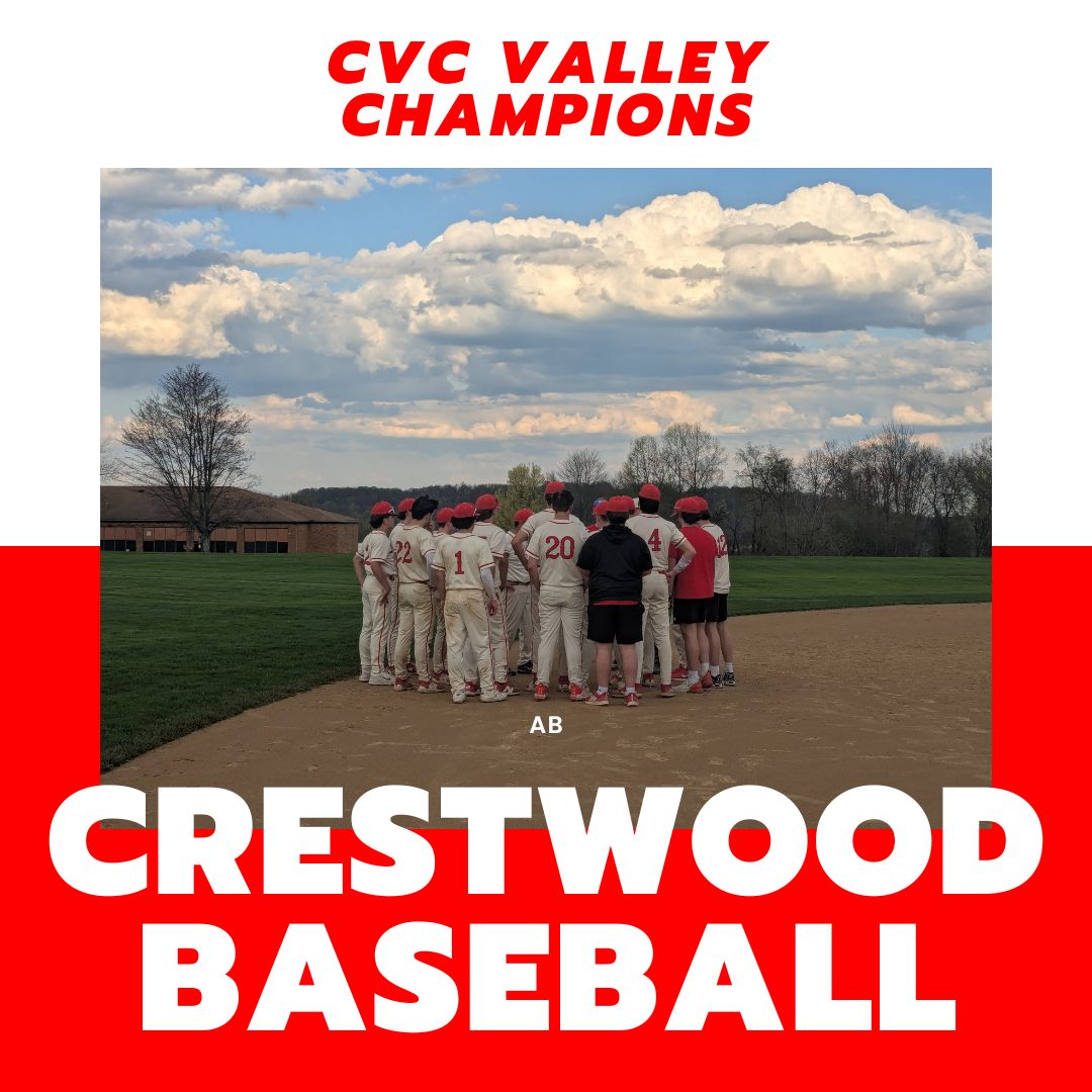 Jonah L. Rosenblum (@jlrsports) on Twitter photo Never forget to check that out-of-town scoreboard!
With Wickliffe's win over Kirtland this evening, Crestwood has secured a share of the CVC Valley title!
The Red Devils can make it outright by beating Harvey in their league finale.
<a href="/cwoodreddevils/">Crestwood Red Devils</a> <a href="/CrestwoodRDB/">Crestwood Red Devils Baseball</a> Never forget to check that out-of-town scoreboard!
With Wickliffe's win over Kirtland this evening, Crestwood has secured a share of the CVC Valley title!
The Red Devils can make it outright by beating Harvey in their league finale.
<a href="/cwoodreddevils/">Crestwood Red Devils</a> <a href="/CrestwoodRDB/">Crestwood Red Devils Baseball</a>