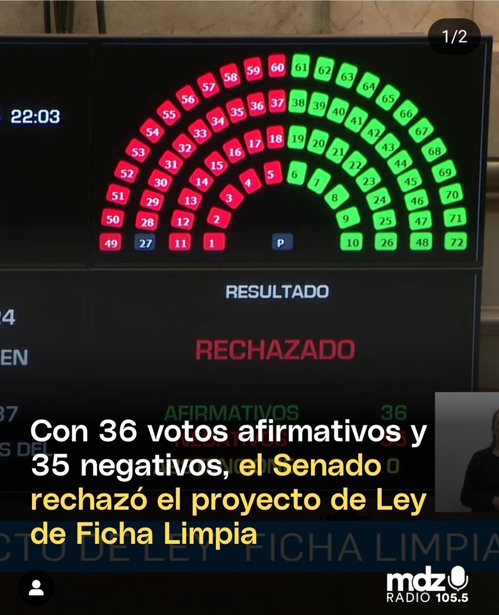 Que el pueblo los CONDENE en las urnas! ...Memoria por favor