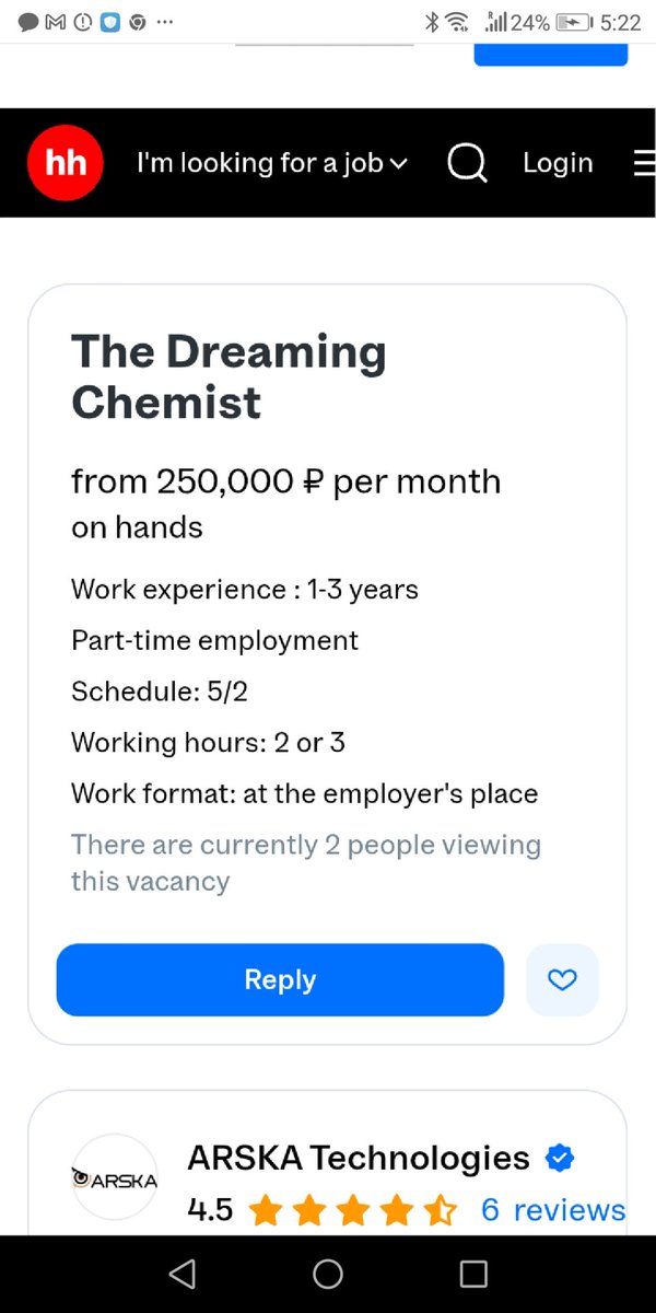 org_chemist's tweet photo. A dream job: https://t.co/2PybY2fRax