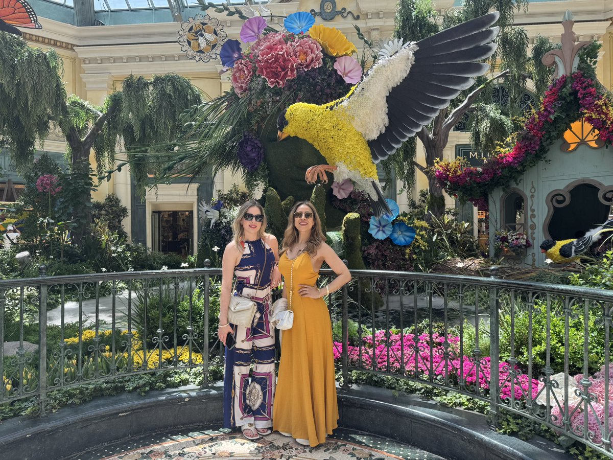 Spring time at the Bellagio