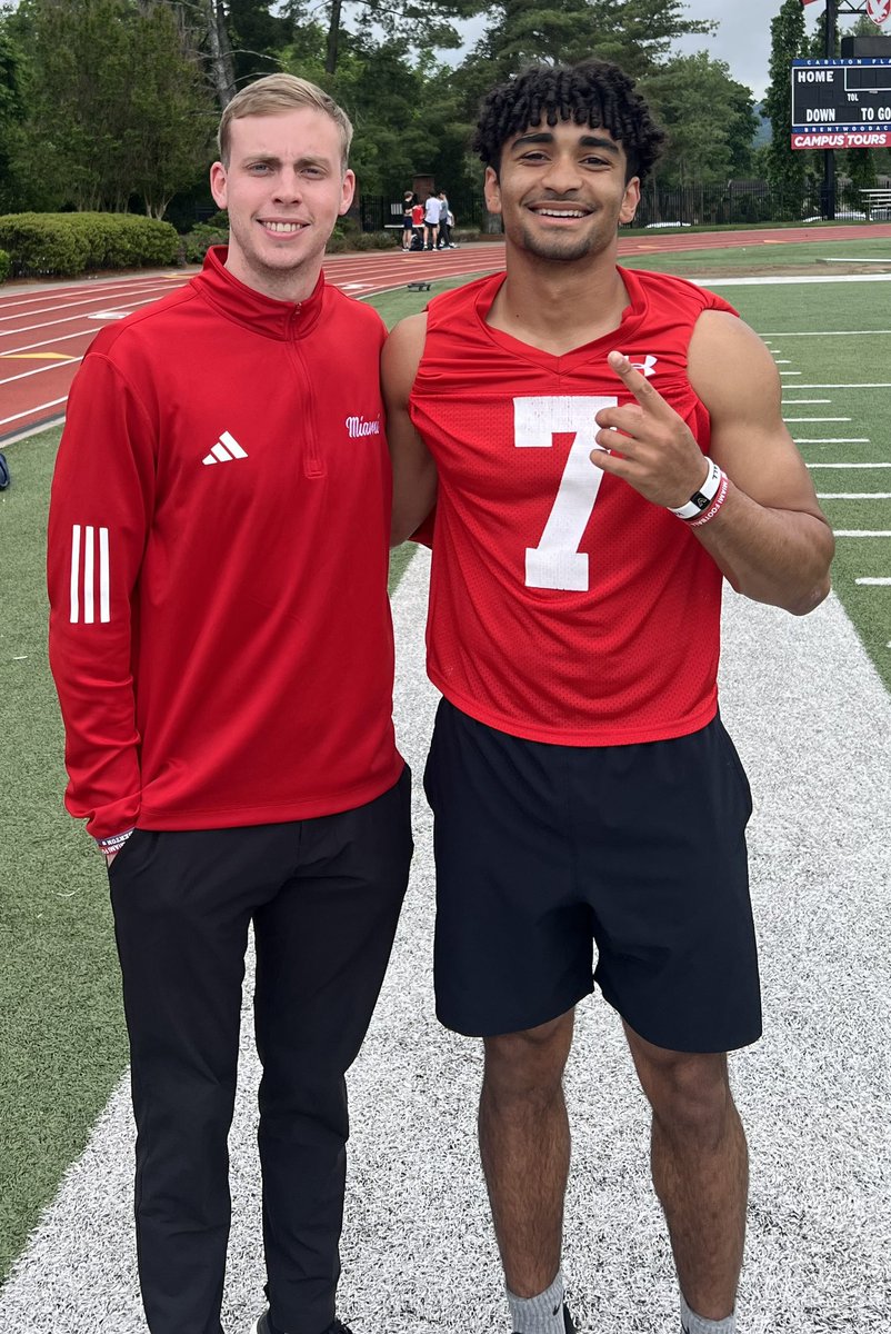 Easton Jointer (@eastonjointer) on Twitter photo Shout out to my guy <a href="/CoachZaneRies/">Zane Ries</a> for heading down to spend some time with me! <a href="/MiamiOHFootball/">Miami Football</a> <a href="/Martin_Miami_HC/">Chuck Martin</a> <a href="/theBAFootball/">Brentwood Academy Football</a> <a href="/cpw_BA/">CPW</a> Shout out to my guy <a href="/CoachZaneRies/">Zane Ries</a> for heading down to spend some time with me! <a href="/MiamiOHFootball/">Miami Football</a> <a href="/Martin_Miami_HC/">Chuck Martin</a> <a href="/theBAFootball/">Brentwood Academy Football</a> <a href="/cpw_BA/">CPW</a>