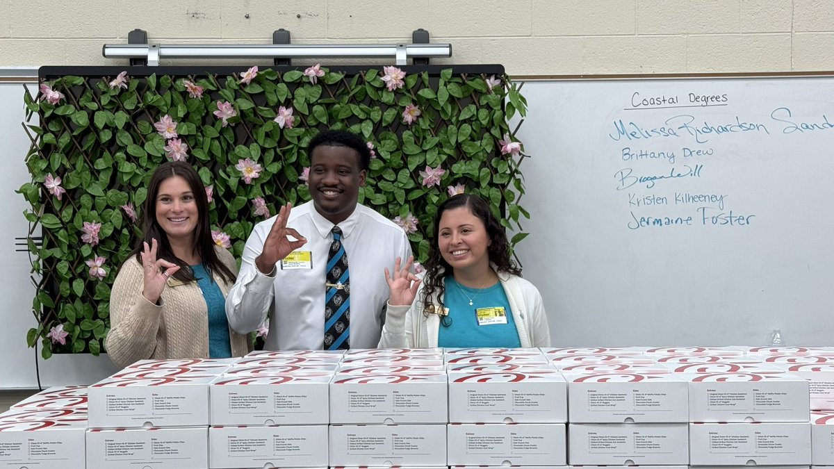 Driggers (@cfhprincipal) on Twitter photo Thank you <a href="/CCUChanticleers/">Coastal Carolina University</a> for helping us <a href="/cfhighschool/">Carolina Forest HS</a> celebrate our teachers and letting them know how much we appreciate them. Over 55 CCU grads teaching in The Forest. <a href="/CJ_HCS_Sup/">Clifford Jones</a> <a href="/HCSInfo/">Horry County Schools</a> <a href="/ChickfilA/">Chick-fil-A, Inc.</a> Thank you <a href="/CCUChanticleers/">Coastal Carolina University</a> for helping us <a href="/cfhighschool/">Carolina Forest HS</a> celebrate our teachers and letting them know how much we appreciate them. Over 55 CCU grads teaching in The Forest. <a href="/CJ_HCS_Sup/">Clifford Jones</a> <a href="/HCSInfo/">Horry County Schools</a> <a href="/ChickfilA/">Chick-fil-A, Inc.</a>