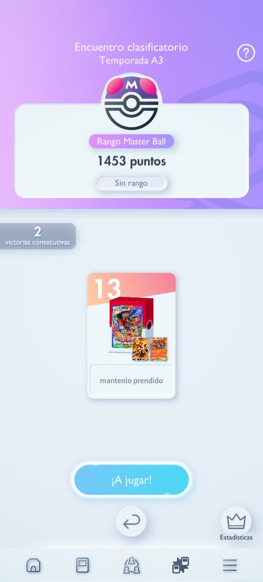 Ernes (@ernesttoguetta) on Twitter photo Ya por master , ultima escalada desde ultraball 4 con las barajas de oricorio e incineroar de como no el jefe <a href="/danielcmini/">Daniel Flores</a> ๐ฅ๐ฝ#PokemonTCGPocket Ya por master , ultima escalada desde ultraball 4 con las barajas de oricorio e incineroar de como no el jefe <a href="/danielcmini/">Daniel Flores</a> ๐ฅ๐ฝ#PokemonTCGPocket