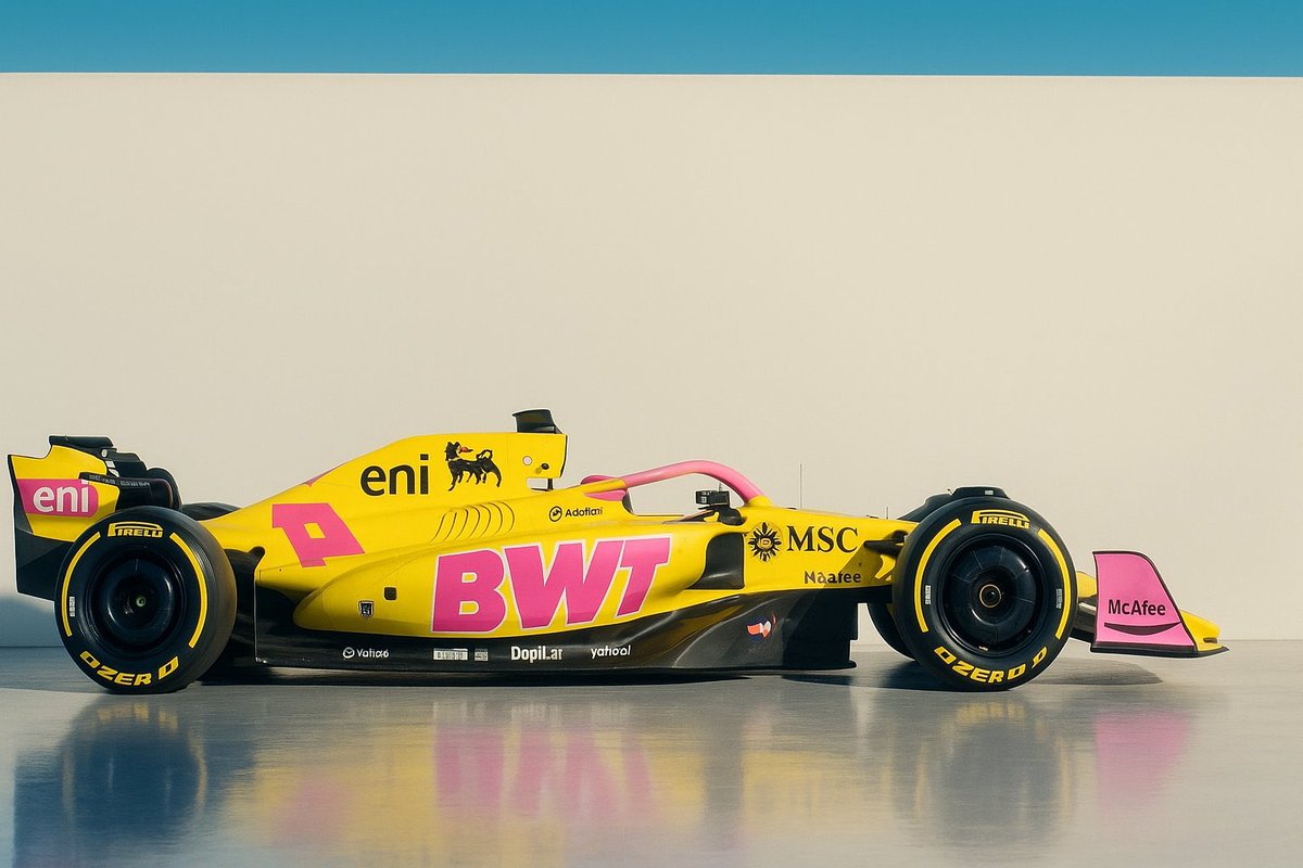 Motorsport_Plan's tweet photo. Con la confirmación de Franco Colapinto como piloto titular, Mercado Libre ha triplicado el dinero que aporta Alpine y actualmente está aportando lo mismo que el sponsor principal del equipo BWT… Seguramente esto modificará a la decoración del A525 🔥 ¿Con cuál nos quedamos? 👀 https://t.co/2atKevOX4o