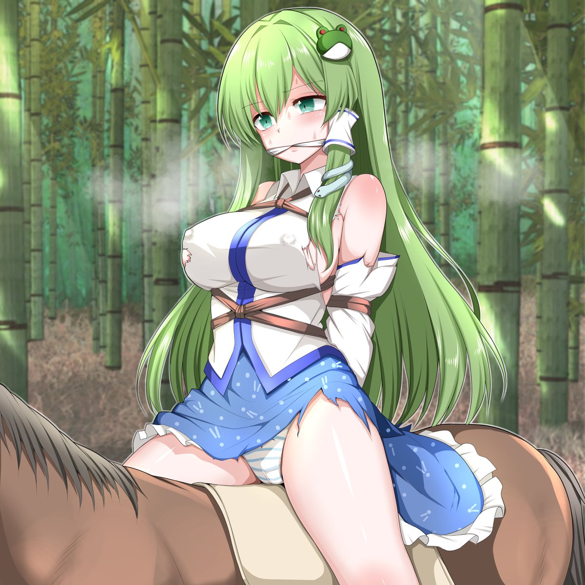 pixivとファンティアを更新
この絵はskeb1000作品目でした(●'ω`●)

お馬さんで引き回しの刑です!
もっともっと描きたいのでもっともっとご依頼していただけるように向上心持って頑張るぞ!! 