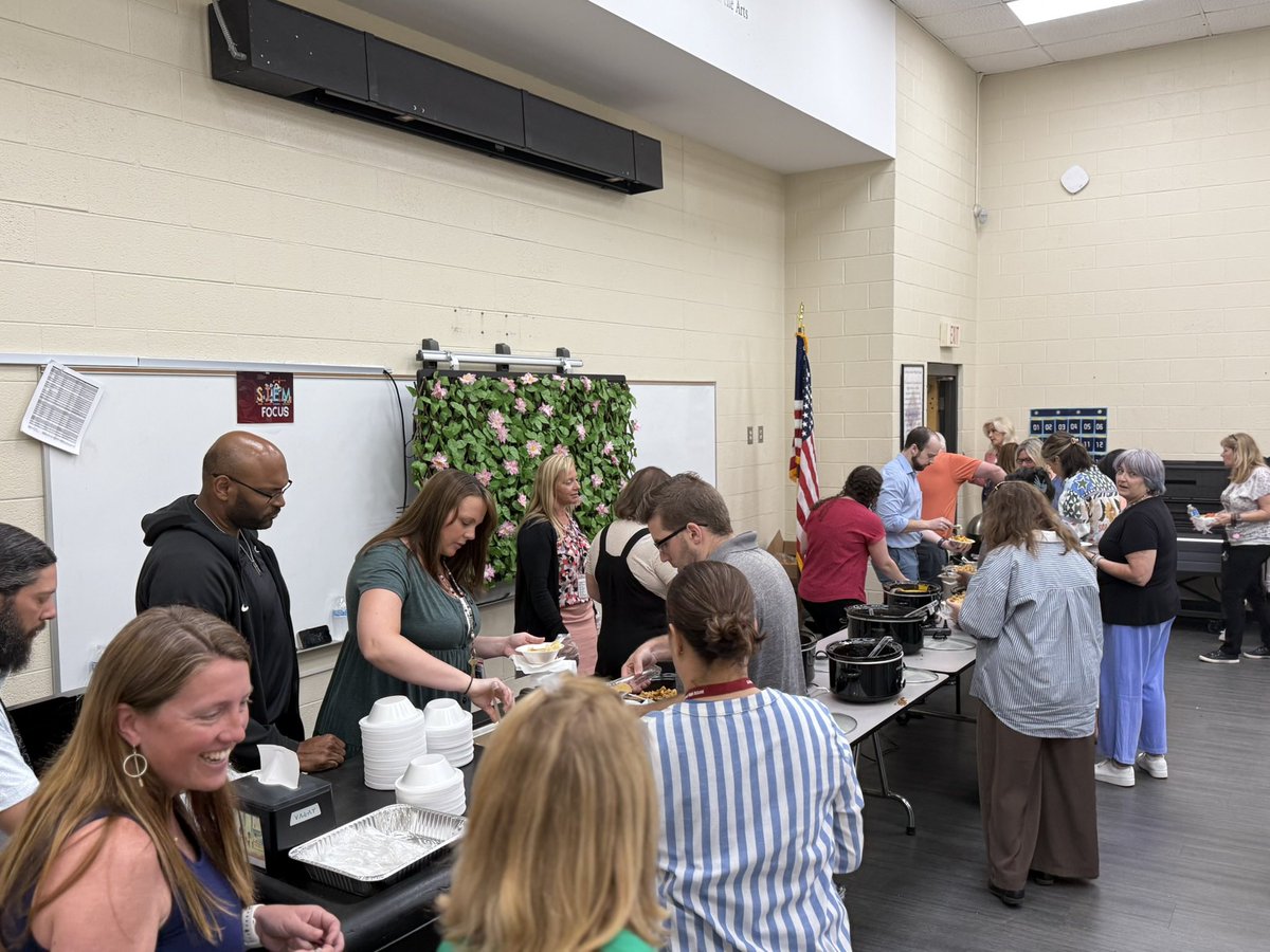 Celebrating our teachers with a Taco Bar! <a href="/cfhighschool/">Carolina Forest HS</a>