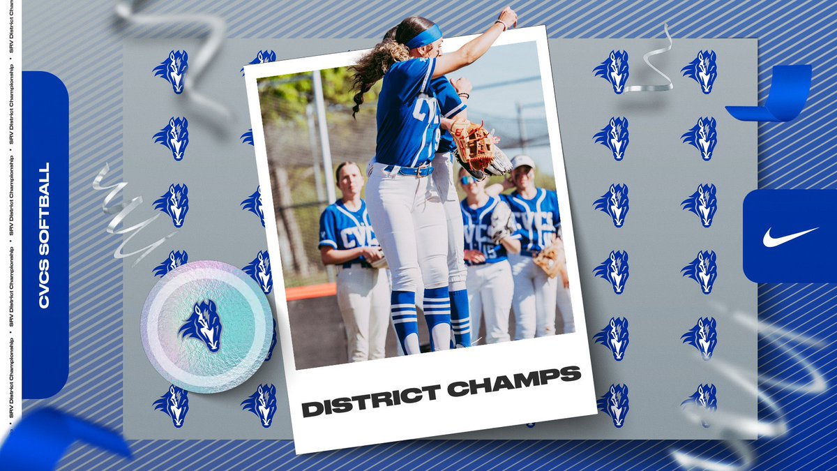 GoCVCS's tweet image. ‘25 SRV Softball District Champs! 

#ChargeON #LevelUp24 #IdPreps