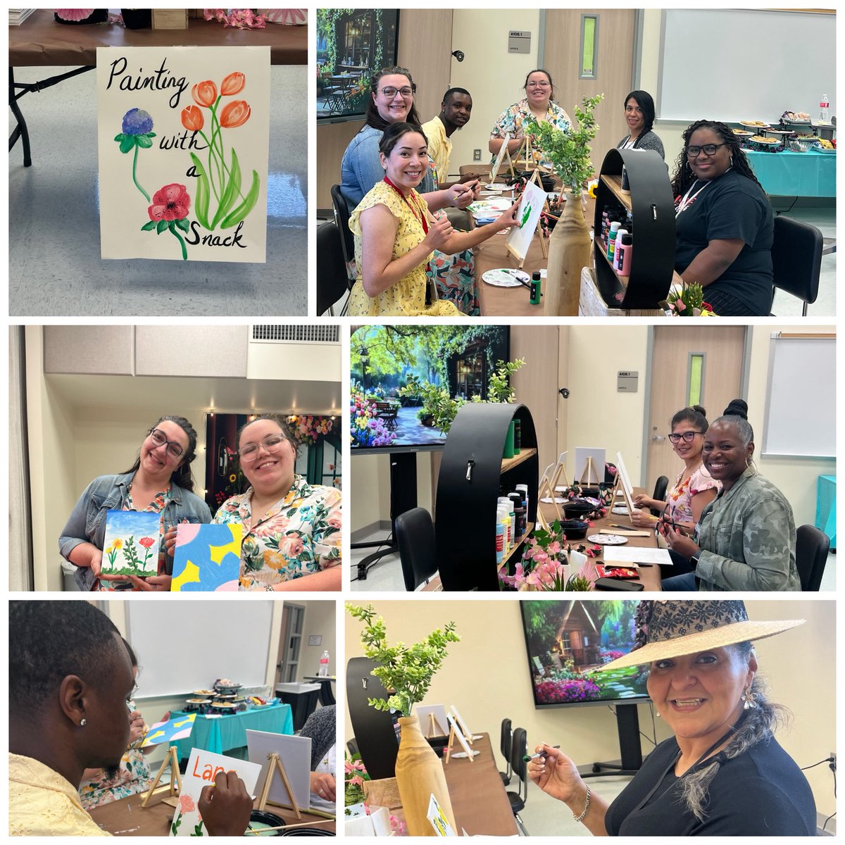 Shenice Gary (@shenicegary) on Twitter photo Grateful we had the chance to treat our amazing teachers to a relaxing afternoon of painting with snacks today! #TeachersAppreciation <a href="/Hill_AISD/">Hill Elementary School</a> Grateful we had the chance to treat our amazing teachers to a relaxing afternoon of painting with snacks today! #TeachersAppreciation <a href="/Hill_AISD/">Hill Elementary School</a>