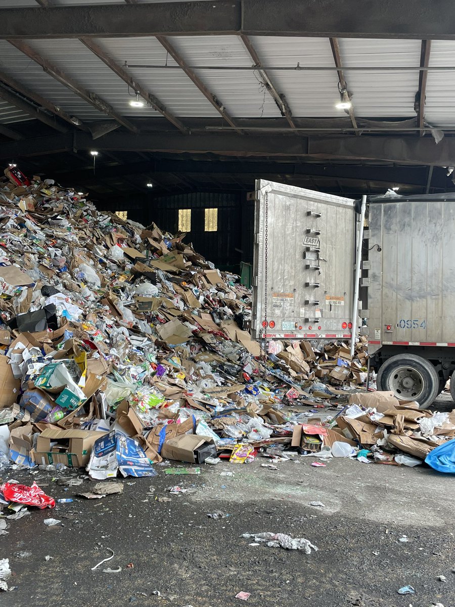 HBG &amp; USM recycle bins DO go to a Republic Recycle Sorting facility. Tips:
1. Don’t leave plastic &amp; foam inside your cardboard box. 
2. Keep plastic caps and lids on. 
3. Items smaller than your fist will fall through the cracks &amp; not get where they should
4. Tape on boxes is OK