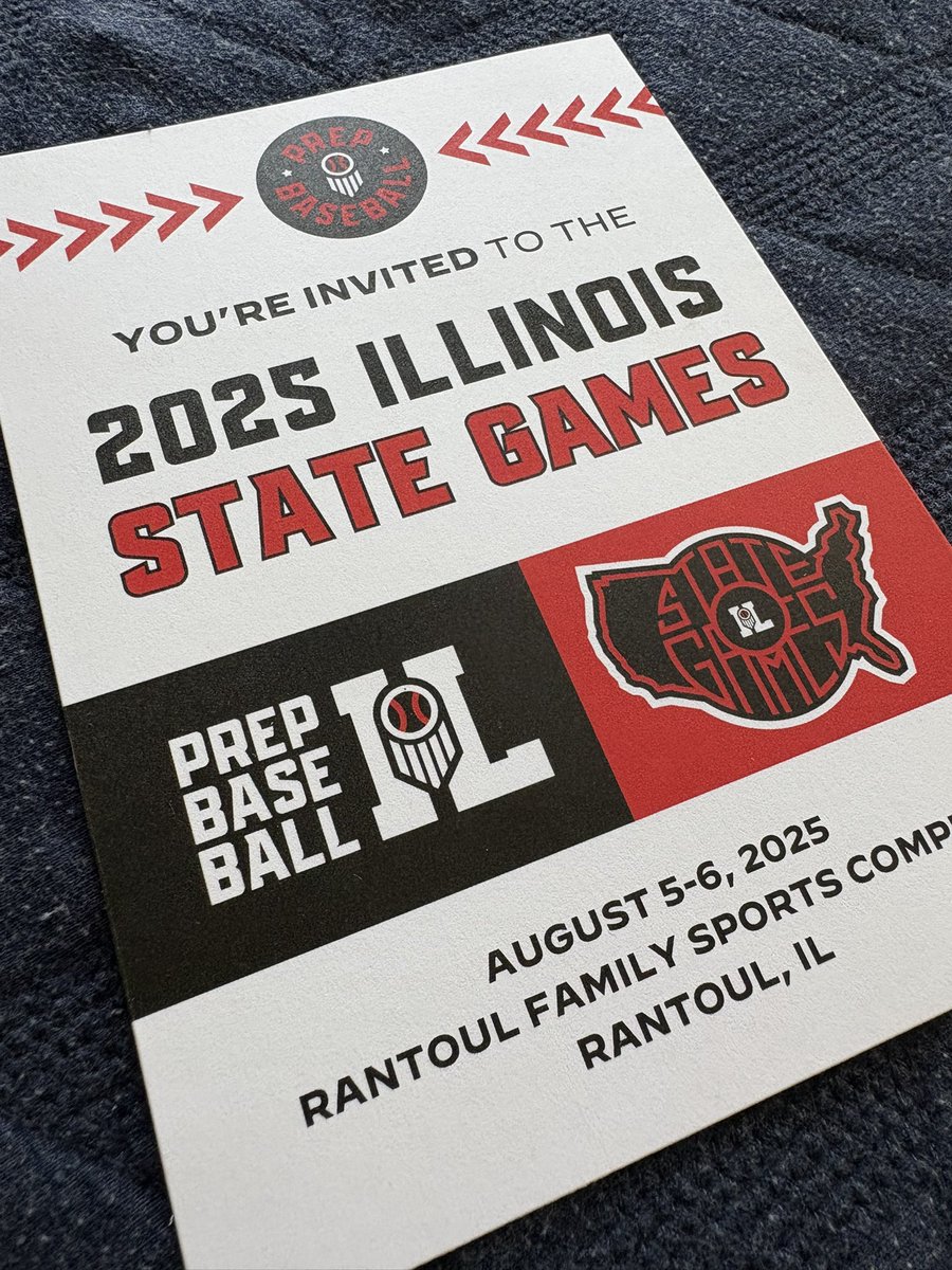 Thank you <a href="/PrepBaseballIL/">Prep Baseball Illinois</a> for the invite! Great experience last year, look forward to going again. 
<a href="/oprfbaseball/">OPRF Baseball</a> <a href="/SparksNorth2026/">Cangelosi Sparks North Black 2026</a> <a href="/PB_Uncommitted/">Prep Baseball Uncommitted</a>