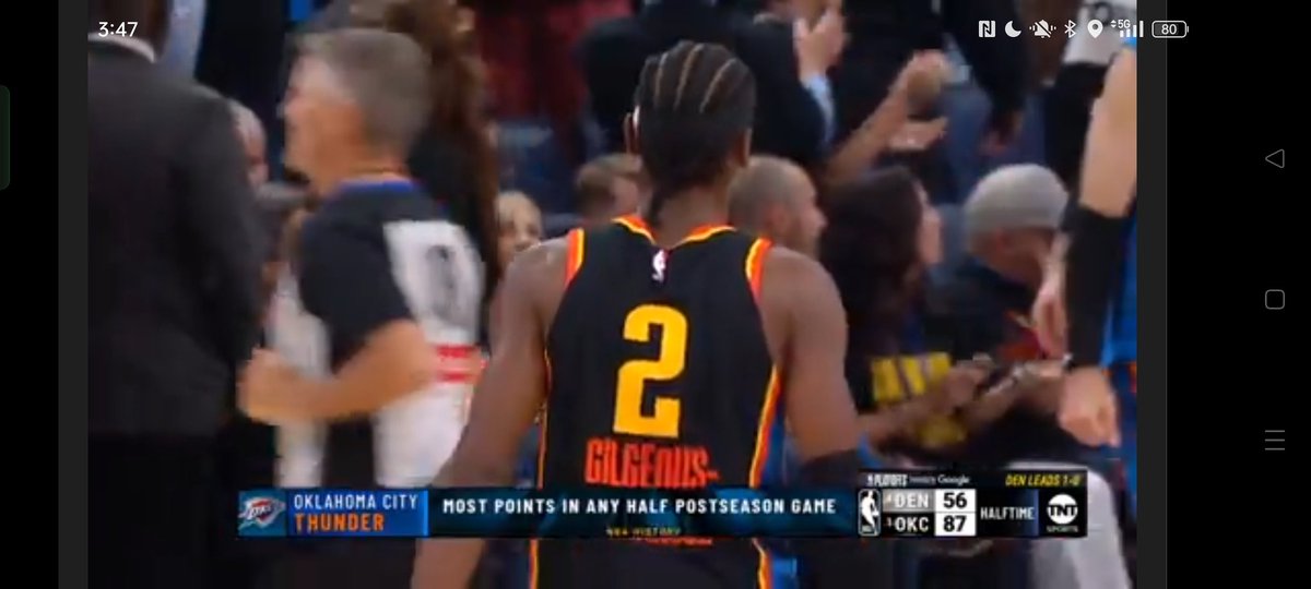 Los de la NBA no tienen nombre 🤣 87 puntos al descanso, enorme Denver, récord histórico al descanso de los playoff #NBAPlayoffs